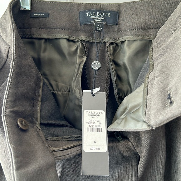 Talbots petites - signature boot cut dress pants - Picture 5 of 6